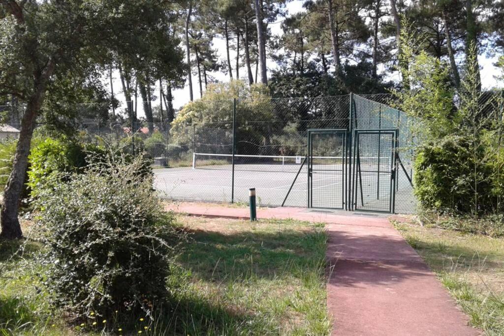 T2 Antigua Ondres Plage Avec Piscine Et Tennis Dış mekan fotoğraf