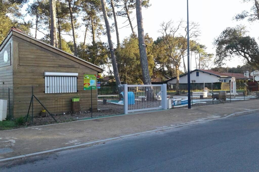 T2 Antigua Ondres Plage Avec Piscine Et Tennis Dış mekan fotoğraf