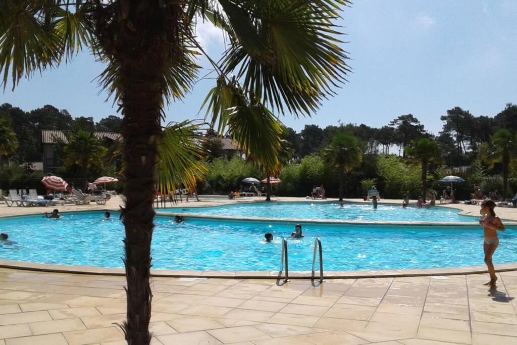 T2 Antigua Ondres Plage Avec Piscine Et Tennis Dış mekan fotoğraf