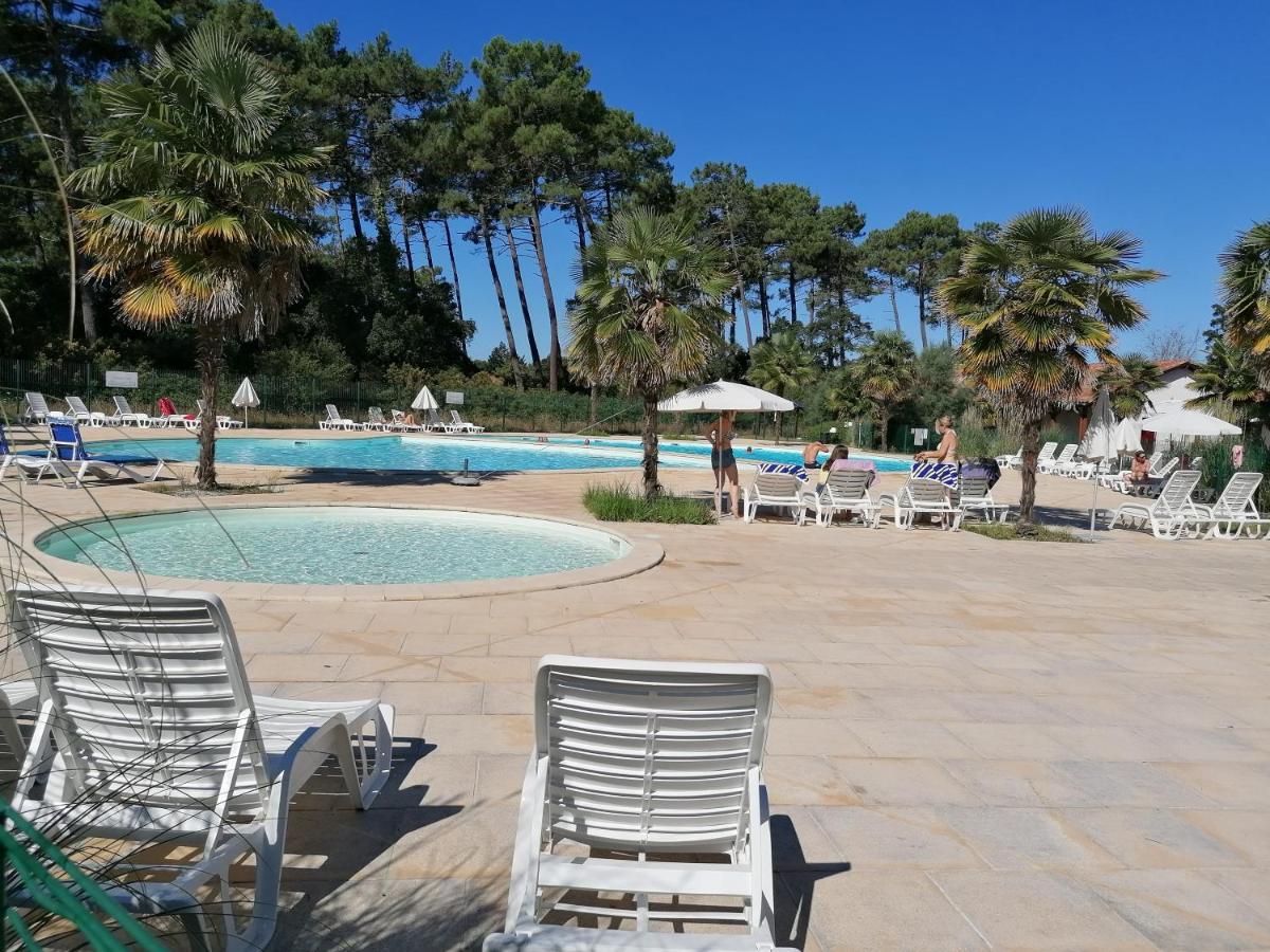 T2 Antigua Ondres Plage Avec Piscine Et Tennis Dış mekan fotoğraf